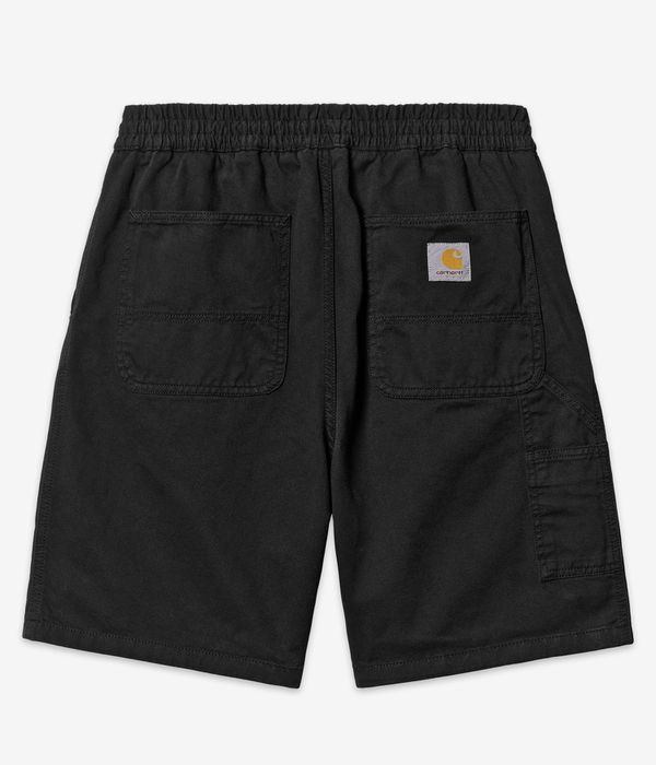 Carhartt WIP Flint Short Moraga Shorts (black garment dyed)
