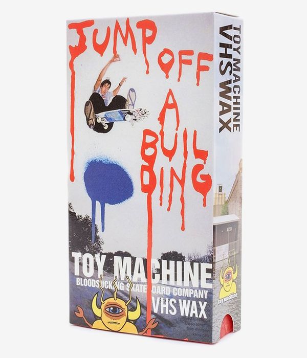 Toy Machine Jump Off A Building Cera per skateboard (red)