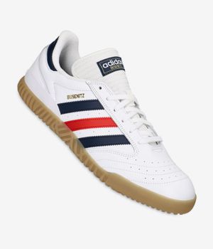 adidas Skateboarding Busenitz Indoor Super Schoen (white collegiate navy better sca)