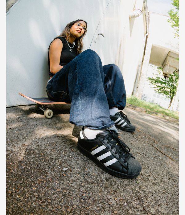 adidas Skateboarding Superstar ADV Scarpa (core black white white)
