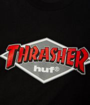 HUF x Thrasher Logo T-Shirt (black)