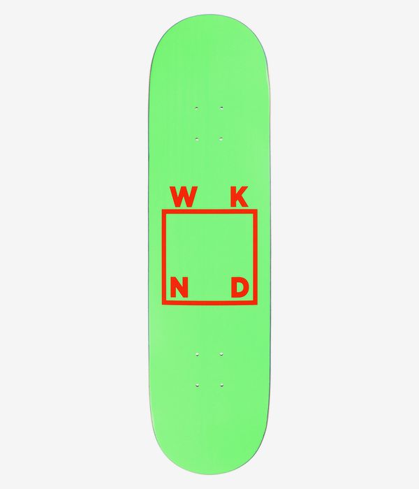 WKND Logo 8.25" Deska do deskorolki (green orange)