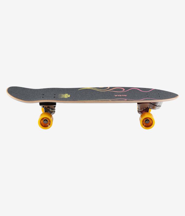 YOW x Erin Brooks Power Blaze 31.5" (80cm) Surfskate Cruiser (black)