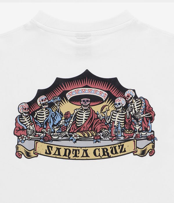 Santa Cruz Guzman Dead Diners T-Shirt (white)