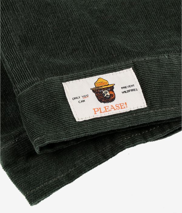 Element x Smokey Bear Parker Cord Veste (deep forest)