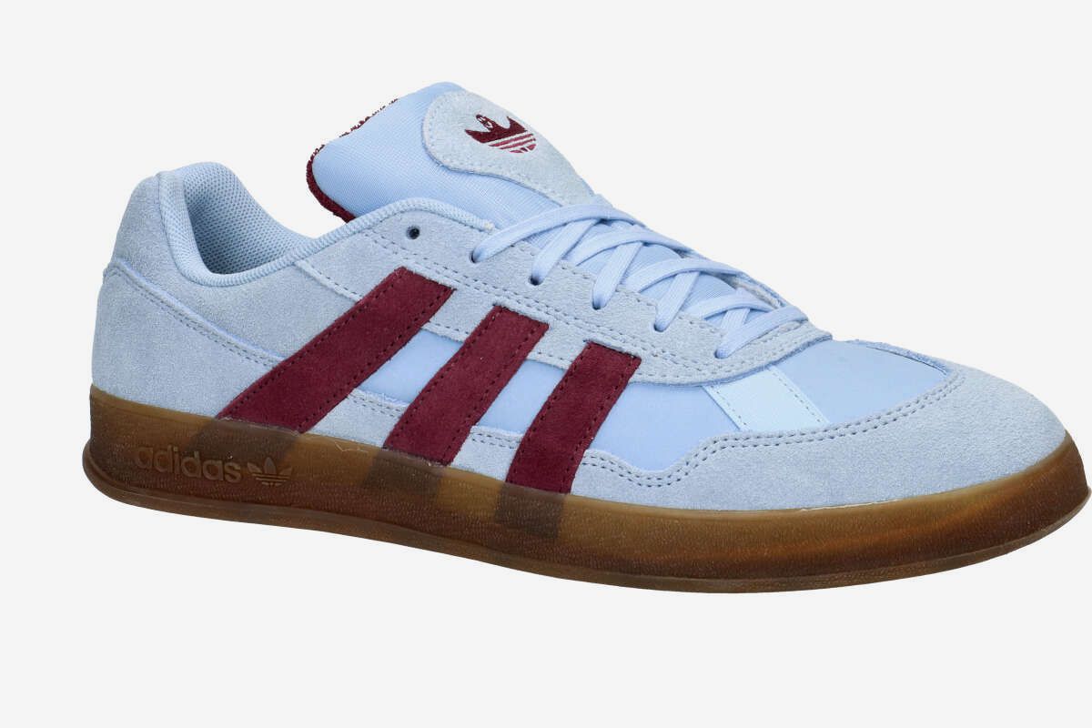 adidas Skateboarding Aloha Super Schuh (clear sky maroon gum)