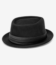 Brixton Stout Pork Pie Hat (black black)