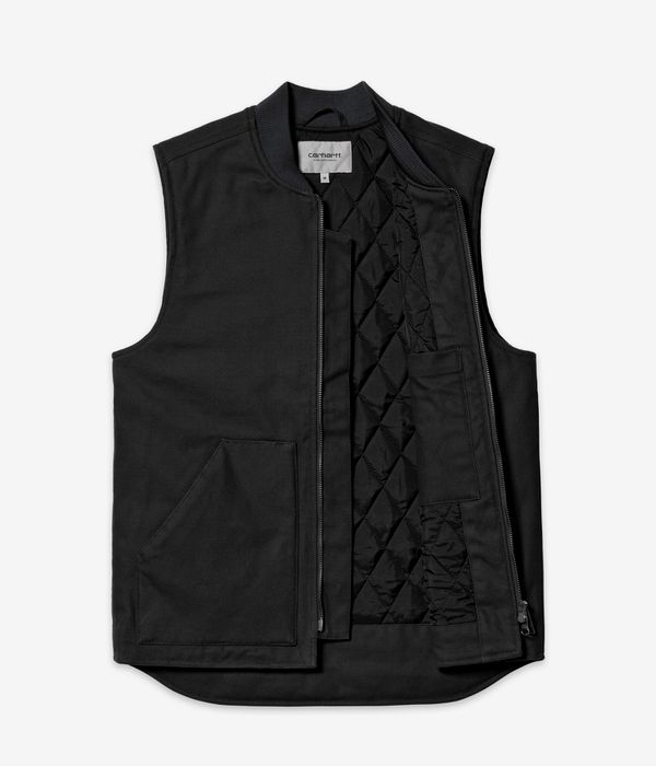 Carhartt WIP Vest Dearborn Weste (black rigid)