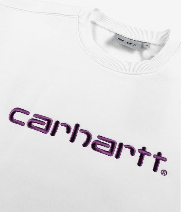 Carhartt WIP Basic Sweatshirt (white huckleberry)