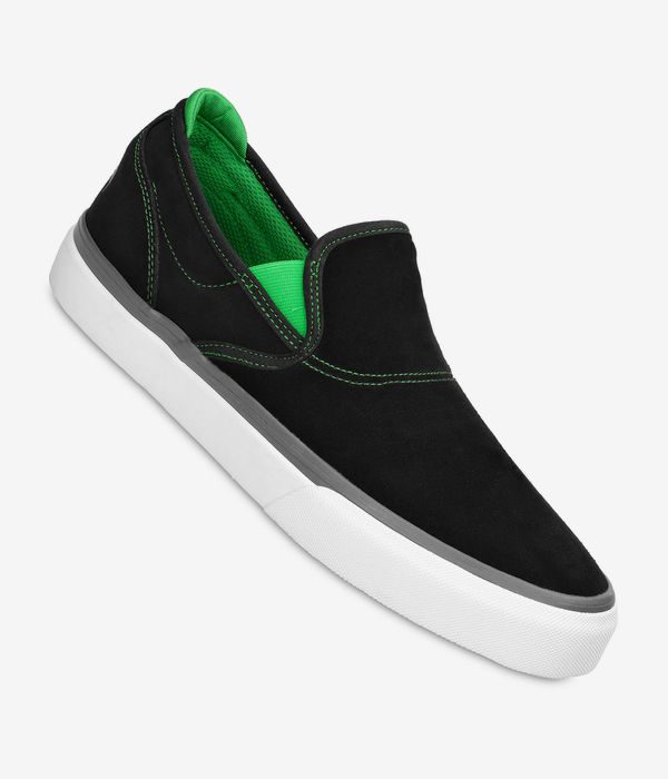Emerica x Creature Wino G6 Slip On Chaussure (black green)