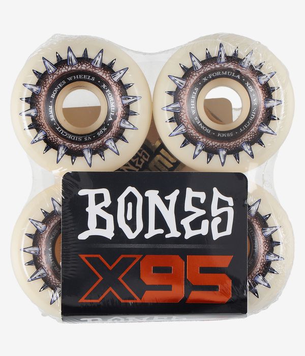 Bones Street Cleats X Formula V5 Kółka (white) 58 mm 95A czteropak