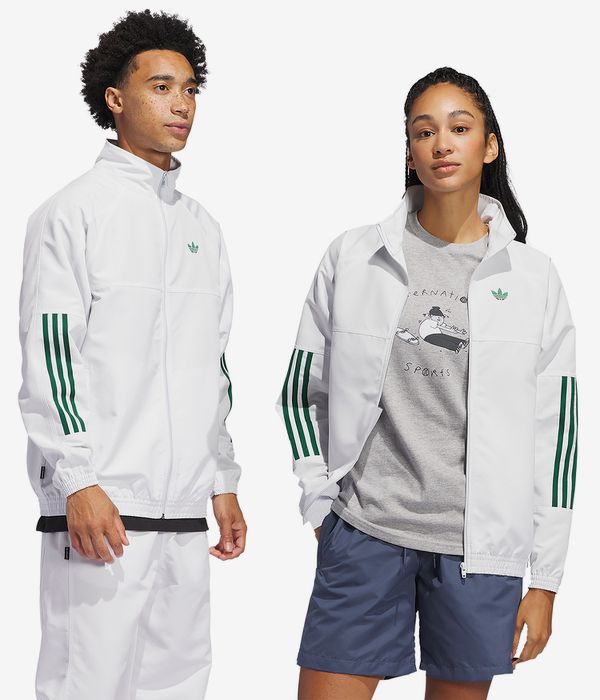 adidas Gazelle Track Jacket (cry white dark green)