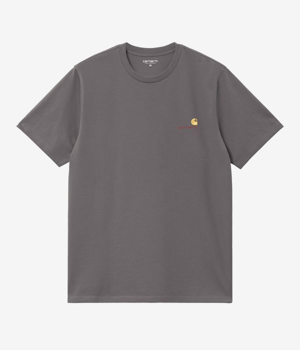 Carhartt WIP American Script Organic T-Shirt (porphyry)