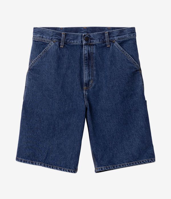 Carhartt WIP Single Knee Smith Shorts (blue stone wasehd)