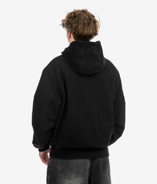 Carhartt WIP OG Active Organic Dearborn Veste (black stone canvas)