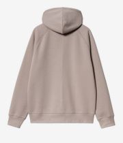 Carhartt WIP Chase Zip-Sweatshirt avec capuchon (dusky beige gold)