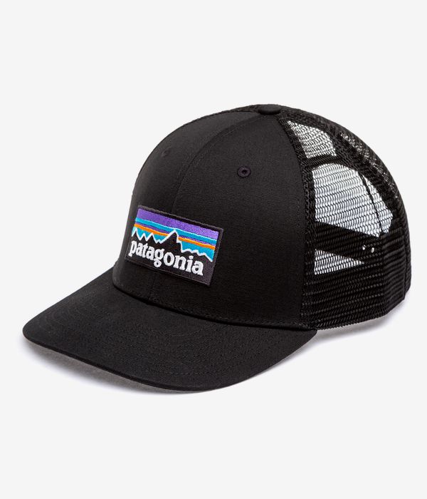Patagonia P-6 Logo Trucker Gorra (black)