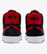 Nike SB Zoom Blazer Mid Shoes (black university red)