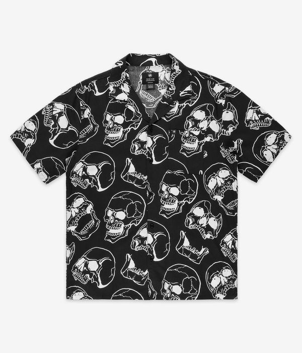 DC Fracture Shirt (black skully print)
