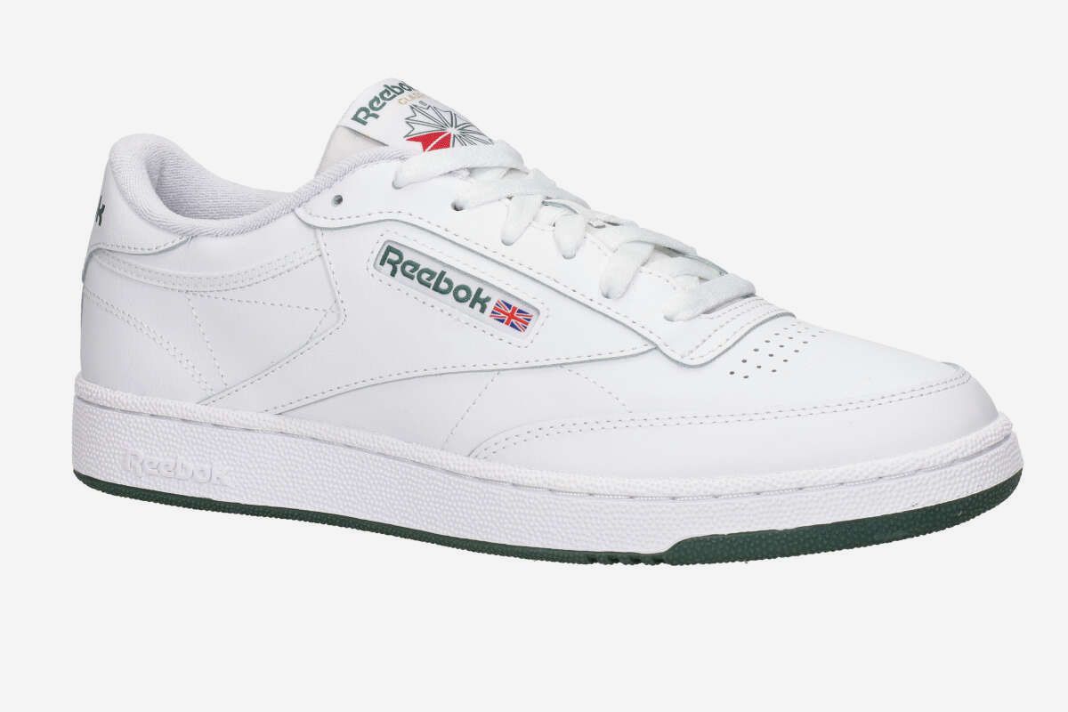 Reebok Club C 85 Schuh (white white green)