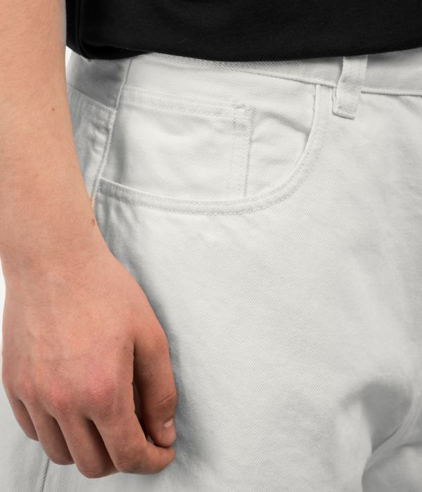Carhartt WIP Brandon Smith Denim Shorts (white rinsed)