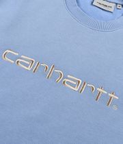 Carhartt WIP Basic Sweatshirt (bluebird fleur de sel)