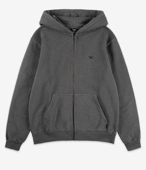 Iriedaily Vintage Dye Zip-Hoodie (off black)