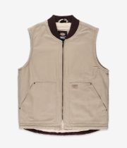 Dickies Duck Canvas Vest (stone washed desert sand)