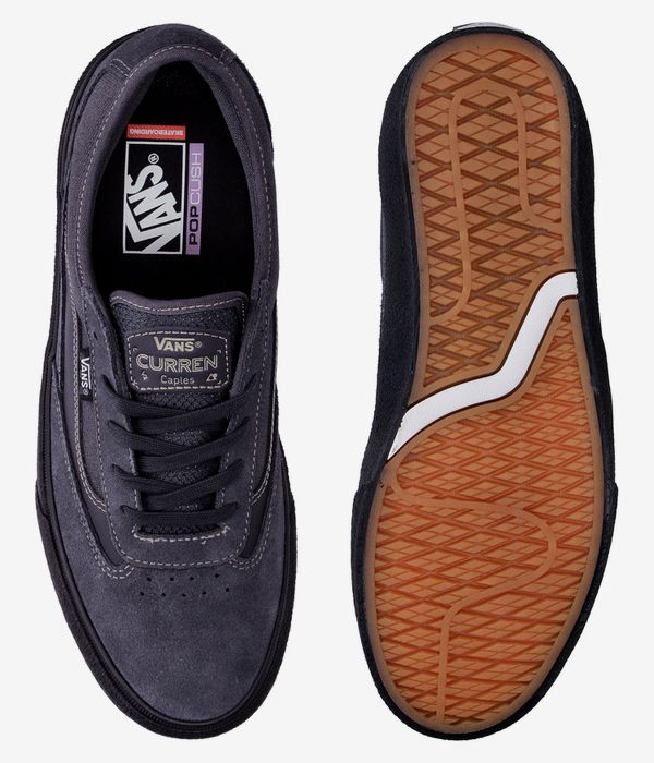 Vans Skate Curren Caples Schuh (charcoal black)