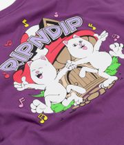 RIPNDIP Shroom House T-Shirt (plum)
