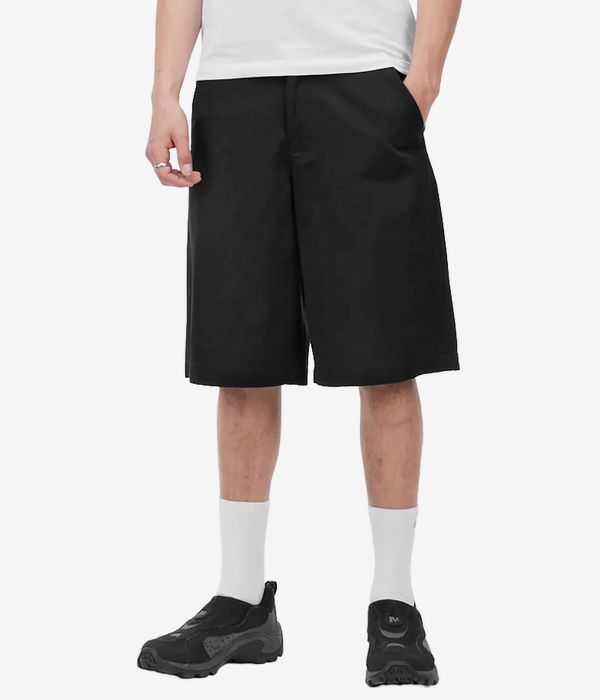 Dime Baggy Chino Shorts (black)
