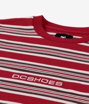 DC Olympia Stripe T-Shirt (barbados cherry)