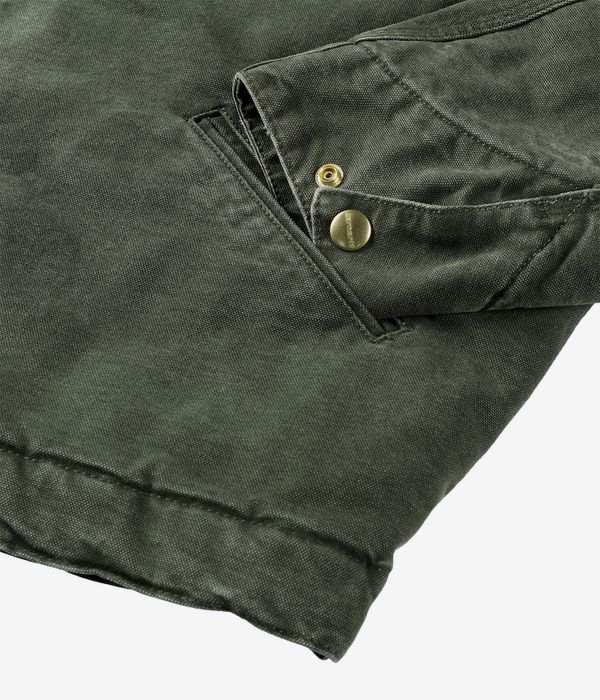 Carhartt WIP OG Detroit Organic Dearborn Jacket (olive black stone canvas)