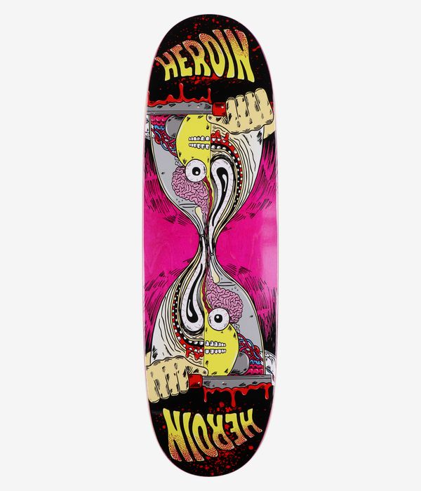 Heroin Skateboards Razoregg Anatomy Merged 9.25" Planche de skateboard (multi)