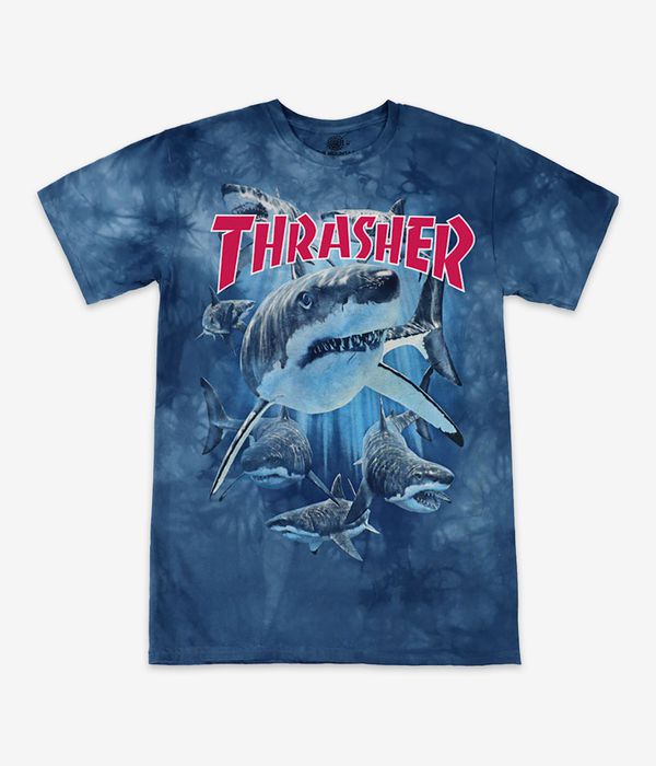 Thrasher x Mountain Shark T-Shirt (blue)