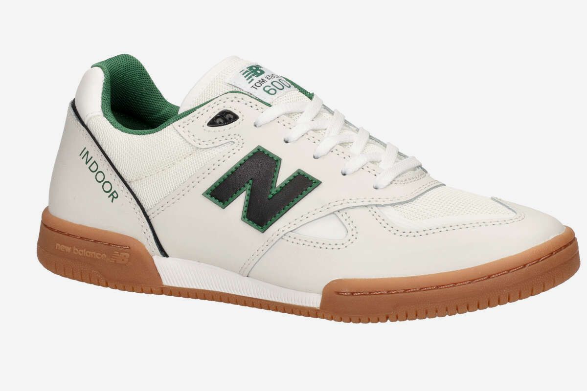 New Balance Numeric 600 Tom Knox Shoes (white green)