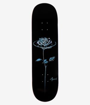 April Chrome Rose 8.25" Tabla de skate (black)