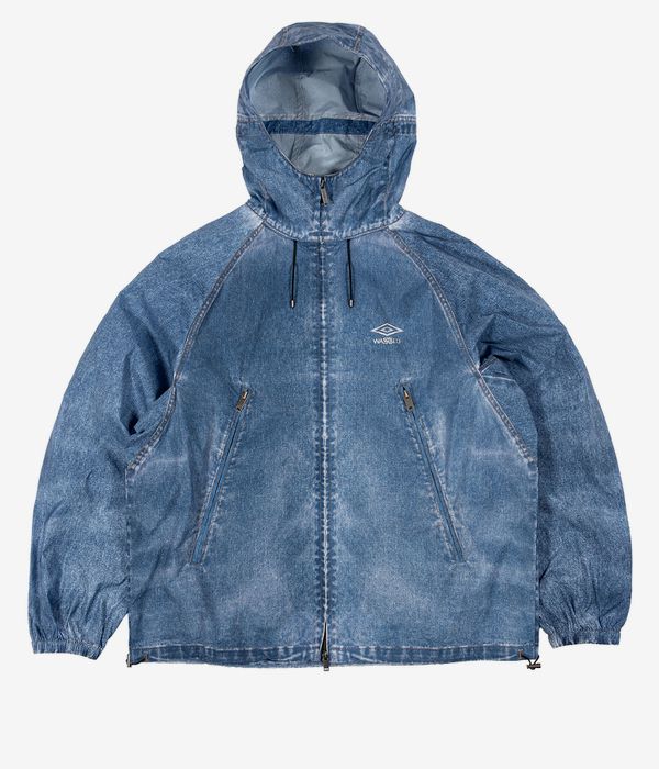 Wasted Paris x Umbro Trompe L' Oeil Jacke (washed blue)