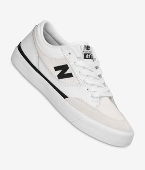 New Balance Numeric 417 Shoes (white black)