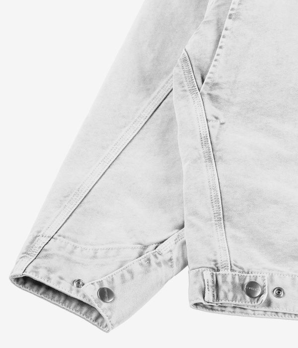 Carhartt WIP OG Detroit Organic Cotton Dearborn Giacca (black black chalk wash)