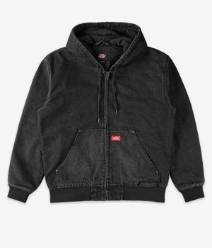 Dickies Lined Denim Jacket (black wash faded)