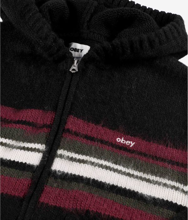 Obey Myers Zip-Hoodie (black multi)