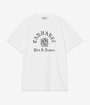 Carhartt WIP Coat Of Arms T-Shirt (white heavy stone wash)