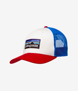 Patagonia P-6 Logo Trucker Gorra (white 2)