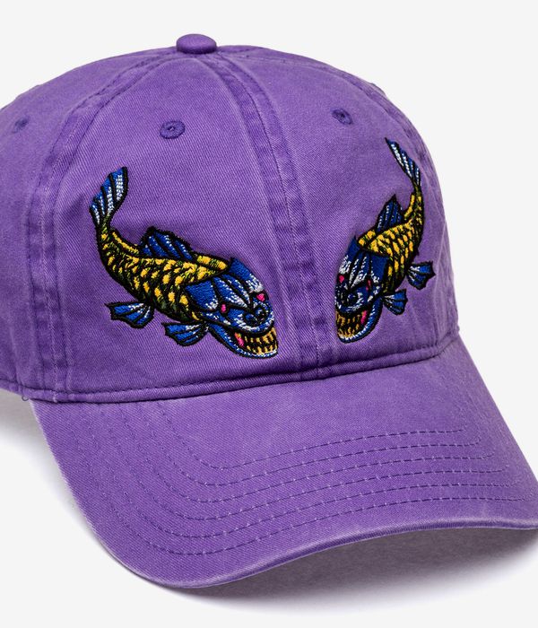 Fucking Awesome Nautical Predator 6 Panel Czapki z Daszkiem (purple)