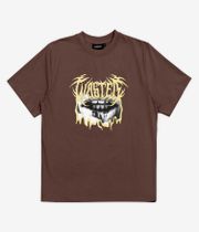 Wasted Paris Roll T-Shirty (slate brown)