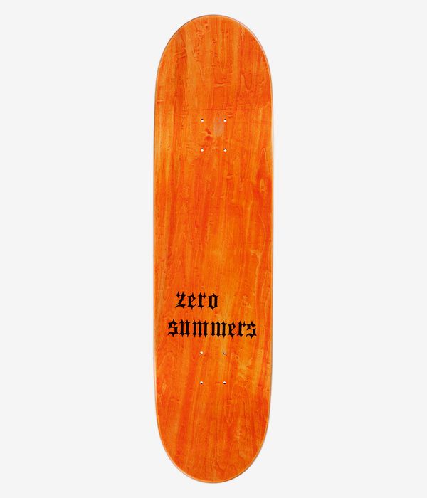 Zero Summers Golden Tiger 8.4" Skateboard Deck (white)