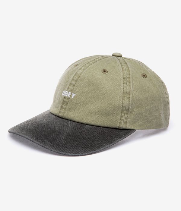 Obey 2 Tone Bold 6 Panel Cap (pigment khaki multi)