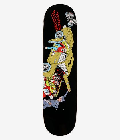 Deathwish Delfino Discovery 8 Deck Black Buy At Skatedeluxe