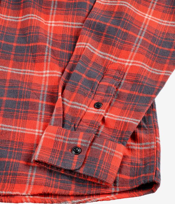 Volcom Caden Plaid Shirt (bright red)
